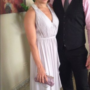 Bari Jay silvercee color dress